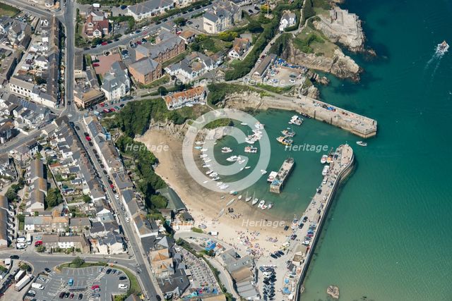 Newquay Harbour, Cornwall, 2016. Creator: Damian Grady.