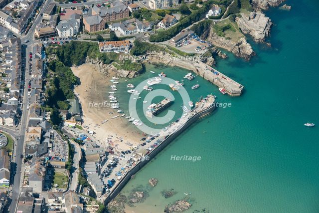 Newquay Harbour, Cornwall, 2016. Creator: Damian Grady.