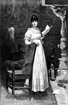 News from Abroad, by Davidson Knowles, 1890. Creator: R. Taylor