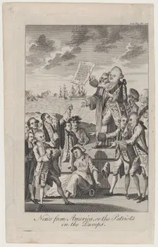 News from America, or the Patriots in the Dumps, December 1, 1776., December 1, 1776. Creator: Anon