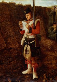 News from Home, 1856-1857. Creator: John Everett Millais