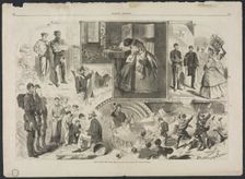 News from the War, 1862. Creator: Winslow Homer (American, 1836-1910)