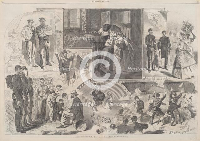 News from the War, published 1862. Creator: Winslow Homer.