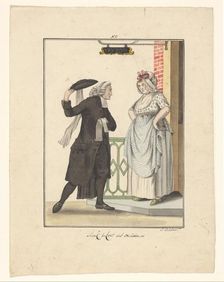 News of a death, 1803-c.1899. Creator: J. Enklaar