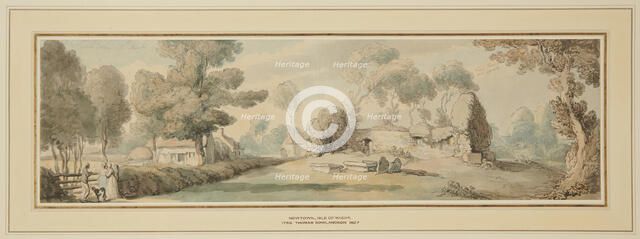 Newtown, Old Church, Isle Of Wight, c1790-98. Creator: Thomas Rowlandson.