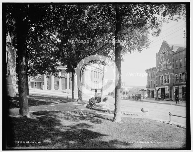 Newton, N.J., between 1890 and 1901. Creator: Unknown.