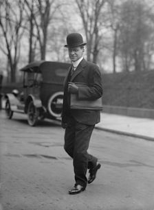 Newton Diehl Baker, Secretary of War, 1916. Creator: Harris & Ewing