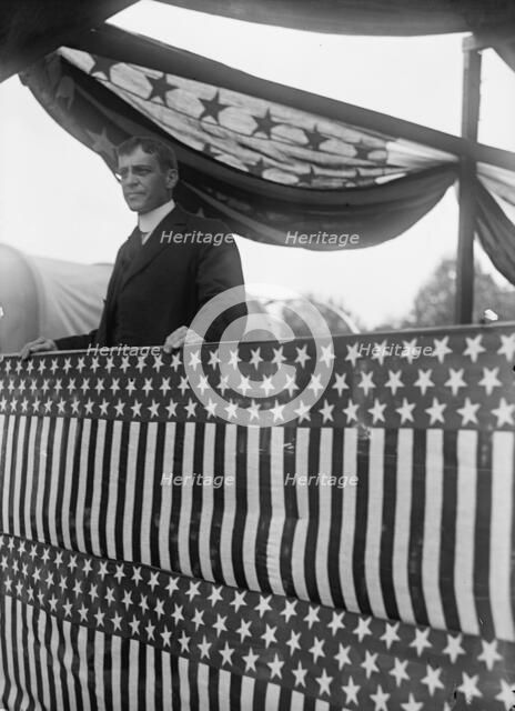 Newton Diehl Baker, Secretary of War, Speaking, 1917. Creator: Harris & Ewing.