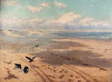 Newton sands 1889. Creator: Herbert Charles Sheppard