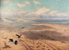 Newton sands 1889. Creator: Herbert Charles Sheppard