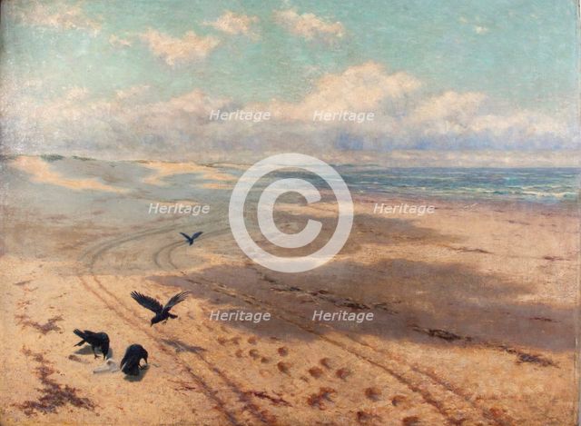 'Newton sands', 1889. Creator: Herbert Charles Sheppard.