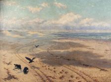Newton Sands, 1889. Creator: Herbert Charles Sheppard