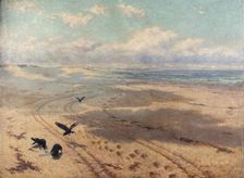 Newton sands 1889. Artist: Herbert Charles Sheppard