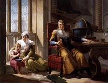 Newton's Discovery of the Refraction of Light, 1827. Creator: Palagi, Pelagio (1775-1860)