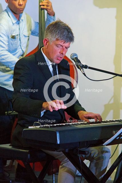 Neal Richardson, Splash Point Jazz, Eastbourne, East Sussex, UK, 28 Aug 2019. Creator: Brian O'Connor.
