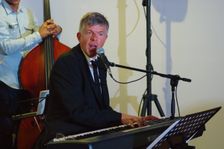 Neal Richardson, Splash Point Jazz, Eastbourne, East Sussex, UK, 28 Aug 2019. Creator: Brian O'Connor