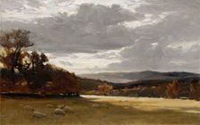 Near the Close of an Autumn Day, c1880-1940. Creator: Robert Buchan Nisbet