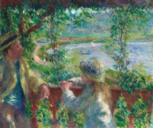 Near the Lake, 1879/80. Creator: Pierre-Auguste Renoir