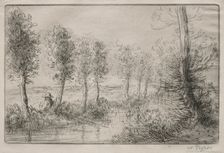 Near the Mill. Creator: Alphonse Legros (French, 1837-1911)