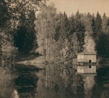 Near the small town of Iustilia, on the Saimaa Canal, between 1905 and 1915. Creator: Sergey Mikhaylovich Prokudin-Gorsky