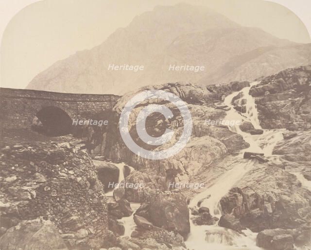 Near the Pass of Nant Frangen, North Wales, 1856. Creator: Alfred Rosling.