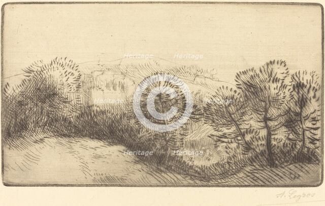 Near the Woods (Pres du bois). Creator: Alphonse Legros.