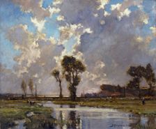 Near Wareham, Dorset, 1923. Creator: Bertram Priestman