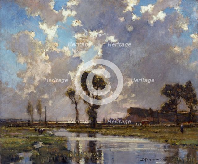 Near Wareham, Dorset, 1923. Creator: Bertram Priestman.