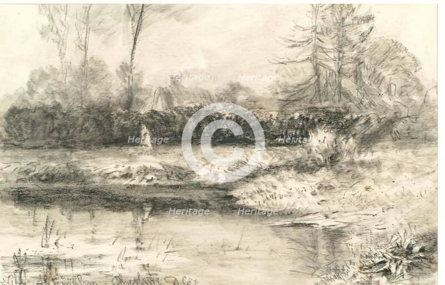 Near Altrincham, Cheshire, 1844. Creator: David Cox the Elder.