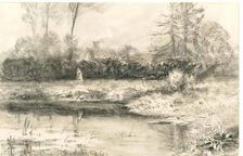 Near Altrincham, Cheshire, 1844. Creator: David Cox the Elder