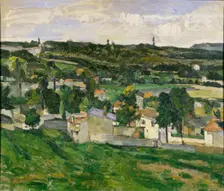 Near Auvers-sur-Oise, 1880s. Artist: Paul Cezanne