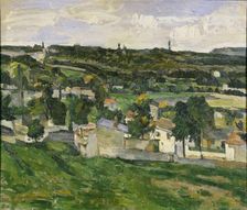 Near Auvers-sur-Oise, 1880s. Artist: Paul Cezanne