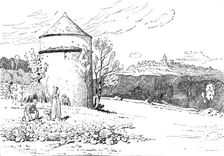 Near Avallon, Yonne, by W. Bright Morris:...Institute of Painters in Oil Colours, 1883. Creator: Dawson