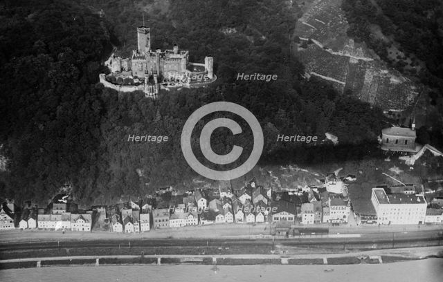 Near Baden Baden from airship, between c1910 and c1915. Creator: Bain News Service.
