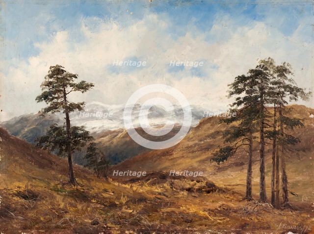 Near Balmoral, 1893. Creator: Samuel John Barnes.