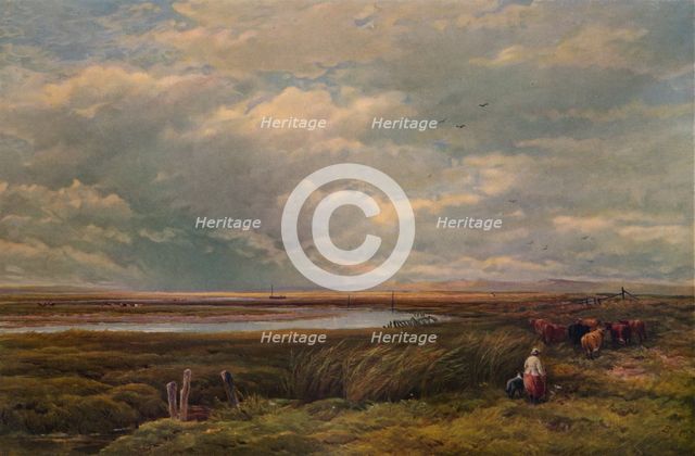'Near Barmouth', 1883, (1938). Artist: Edmund Morison Wimperis.