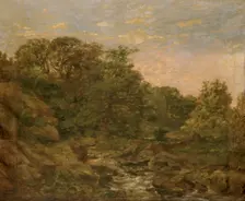 Near Bettws-y-Coed, c1810. Creator: David Cox the Elder
