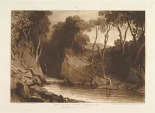 Near Blair Athol, Scotland (Liber Studiorum, part VI, plate 30), June 1, 1811. Creator: JMW Turner