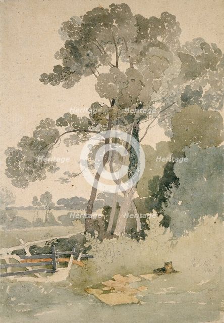 Near Brandsby, Yorkshire, 1865. Artist: John Sell Cotman.