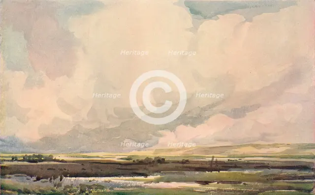 'Near Dunwich, Suffolk', c1910. Artist: Claude Hayes.