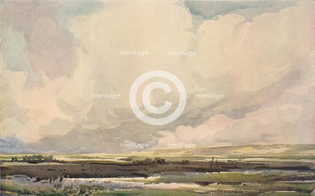 'Near Dunwich, Suffolk', c1910. Artist: Claude Hayes.