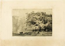 Near Fontainebleau, 1866. Creator: Paul Huet
