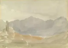 Near Genoa, 1824. Creator: James William Giles