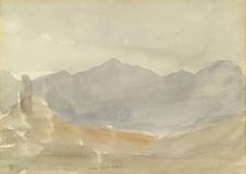 Near Genoa, 1824. Creator: James William Giles