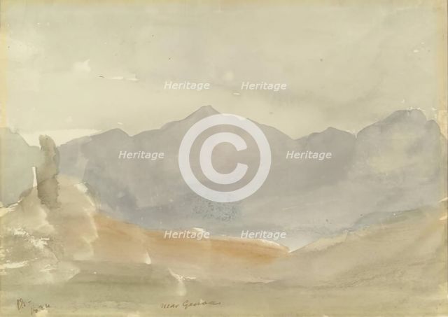 Near Genoa, 1824. Creator: James William Giles.