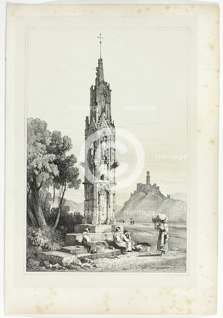 Near Godesberg, 1833. Creator: Samuel Prout.