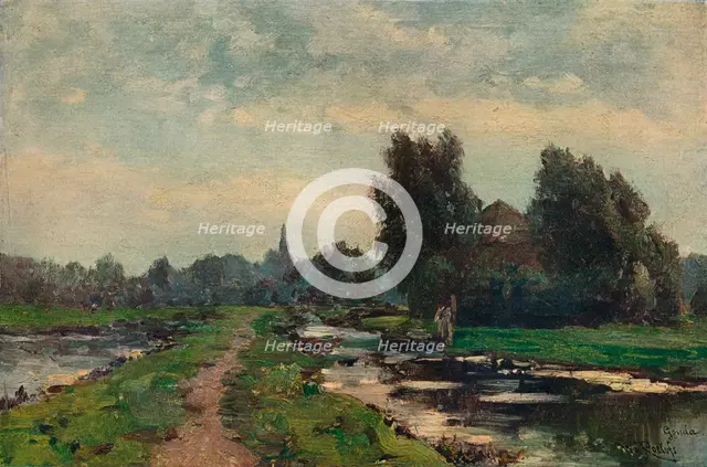 'Near Gouda', 19th century. Artist: Willem Roelofs.