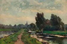 Near Gouda 19th century. Artist: Willem Roelofs