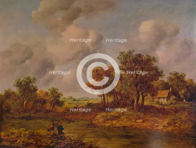 'Near Henley-on-Thames', 19th century, (1935). Artist: Richard Hilder.