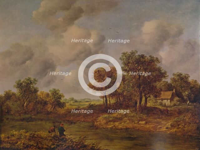 'Near Henley-on-Thames', 19th century, (1935). Artist: Richard Hilder.